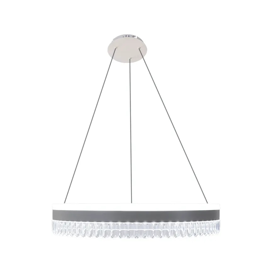 Suspension filaire en cristal à intensité variable LED/80W/230V 3000-6500K blanc + télécommande