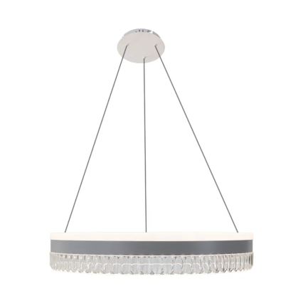 Suspension filaire en cristal à intensité variable LED/80W/230V 3000-6500K blanc + télécommande