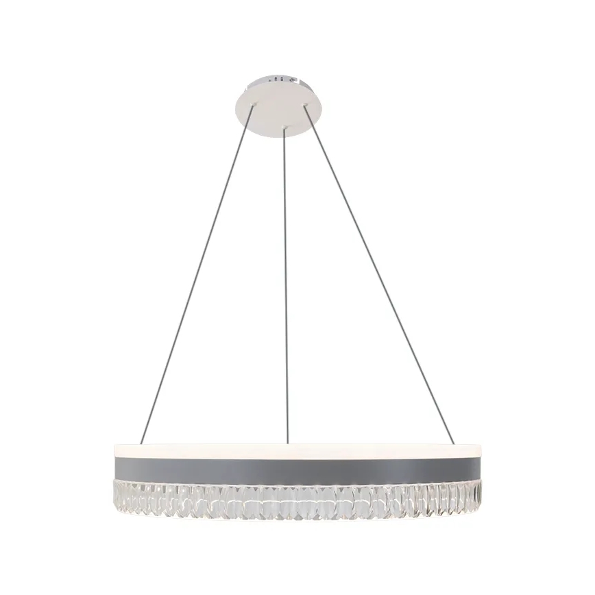 Suspension filaire en cristal à intensité variable LED/80W/230V 3000-6500K blanc + télécommande