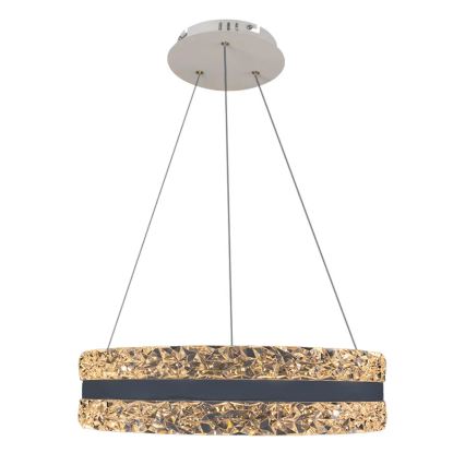 Suspension filaire en cristal à intensité variable LED/80W/230V 3000-6500K blanc + télécommande