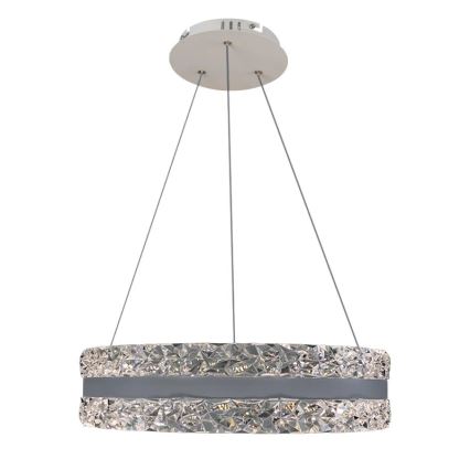 Suspension filaire en cristal à intensité variable LED/80W/230V 3000-6500K blanc + télécommande