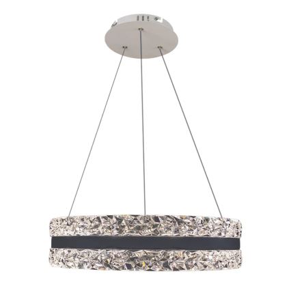 Suspension filaire en cristal à intensité variable LED/80W/230V 3000-6500K blanc + télécommande