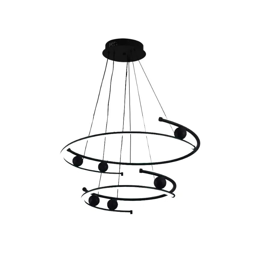 Suspension filaire à intensité variable LED/80W/230V 3000-6500K + télécommande