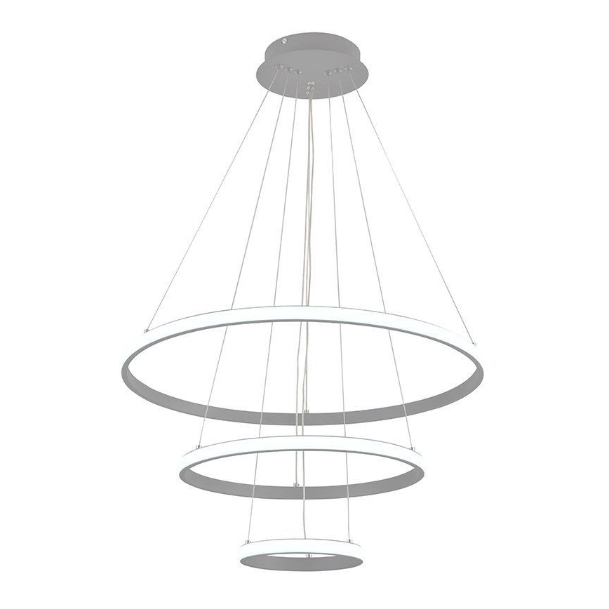 Suspension filaire à intensité variable LED/90W/230V 3000-6500K d. 60 cm + Télécommande