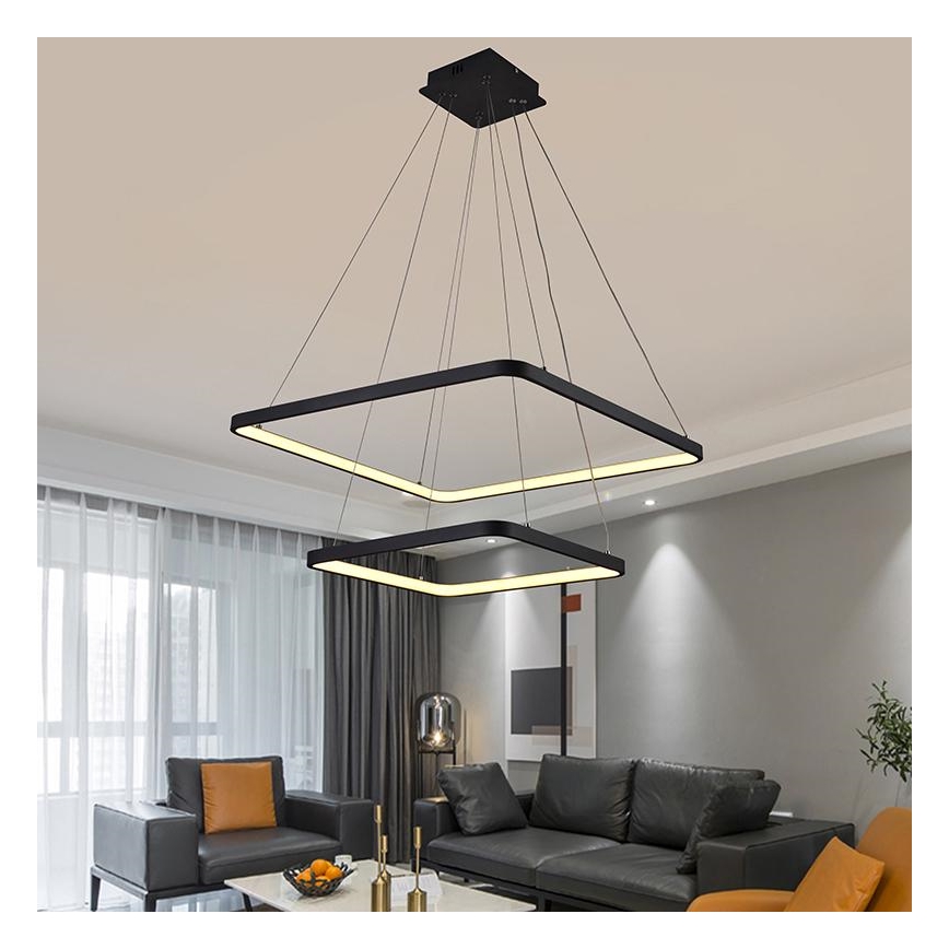 Suspension filaire à intensité variable LED/90W/230V 3000-6500K + Télécommande