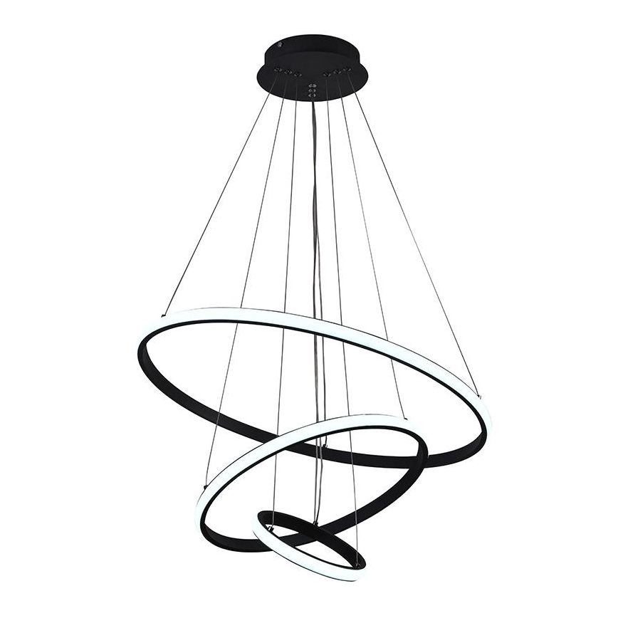 Suspension filaire à intensité variable LED/90W/230V 3000-6500K + télécommande