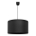 Suspension filaire ALBA 1xE27/15W/230V d. 45 cm noire