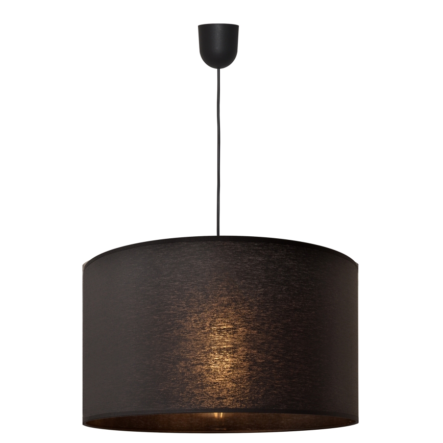 Suspension filaire ALBA 1xE27/15W/230V d. 45 cm noire