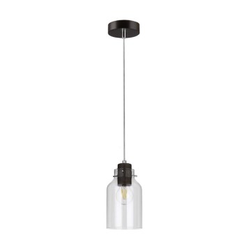 Suspension filaire ALESSANDRO 1xE27/60W/230V hêtre - certifié FSC