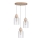 Suspension filaire ALESSANDRO 3xE27/60W/230V chêne