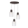 Suspension filaire ALESSANDRO 3xE27/60W/230V hêtre