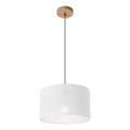 Suspension filaire ANTONIO 1xE27/60W/230V chêne
