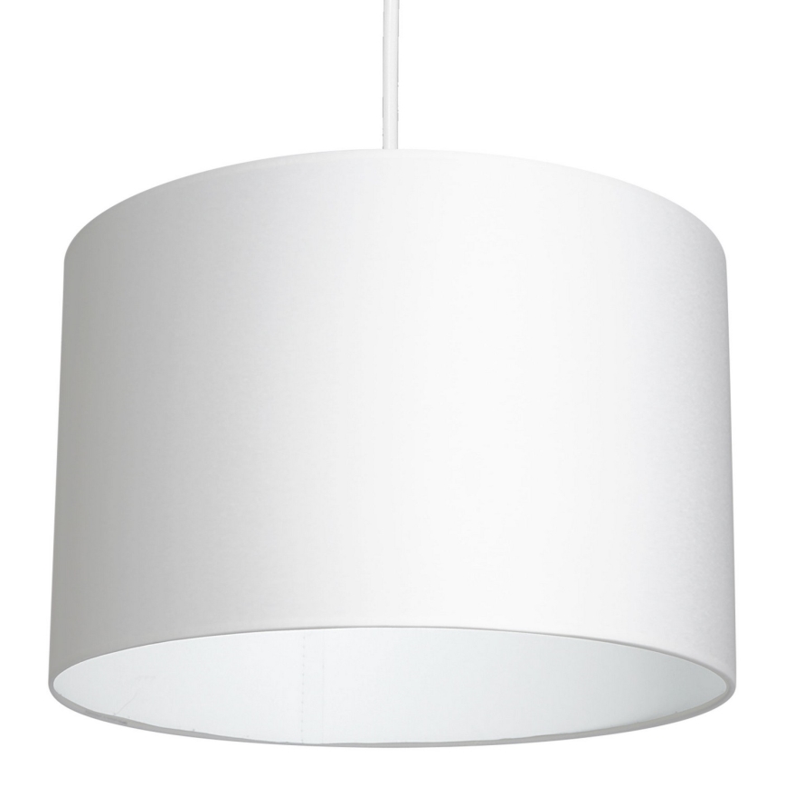 Suspension filaire ARDEN 1xE27/60W/230V diam. 25 cm blanc