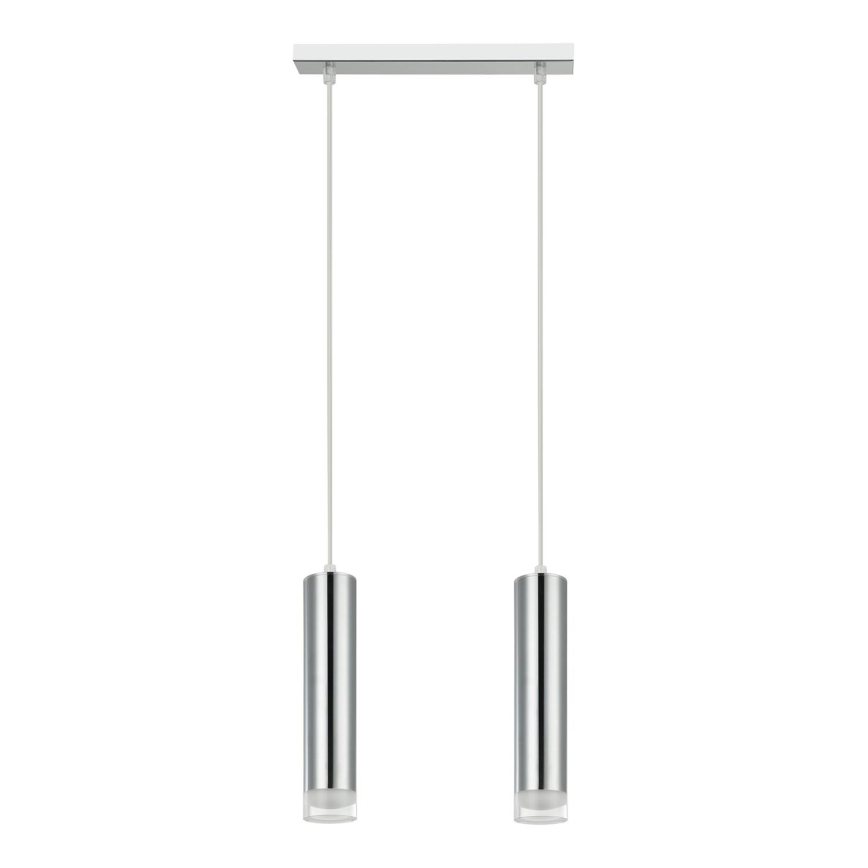 Suspension filaire ARMIN 2xGU10/10W/230V chrome brillant