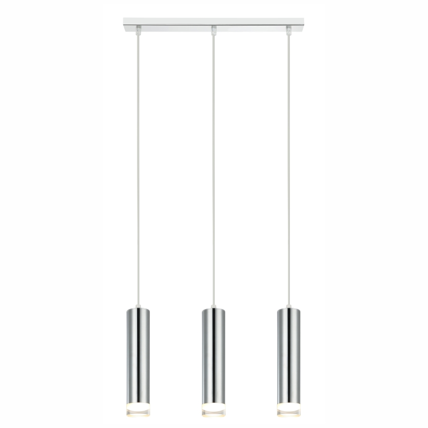 Suspension filaire ARMIN 3xGU10/10W/230V chrome brillant