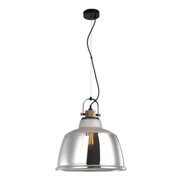 Suspension filaire ASGARD 1xE27/11W/230V argent