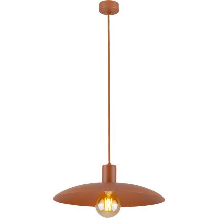 Suspension filaire ASTRA 1xE27/15W/230V d. 41 cm brique