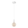 Suspension filaire ASTRID 1xE27/60W/230V blanc