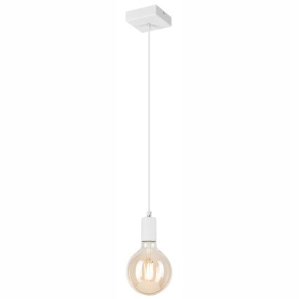 Suspension filaire ASTRID 1xE27/60W/230V blanc