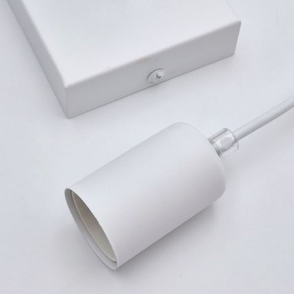 Suspension filaire ASTRID 1xE27/60W/230V blanc