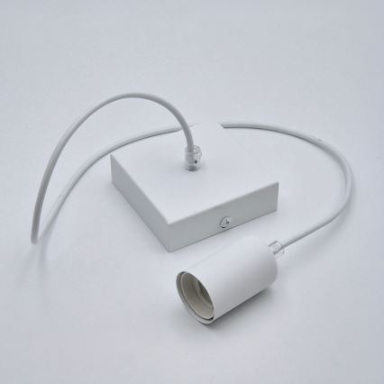 Suspension filaire ASTRID 1xE27/60W/230V blanc