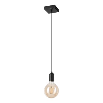 Suspension filaire ASTRID 1xE27/60W/230V mat noir