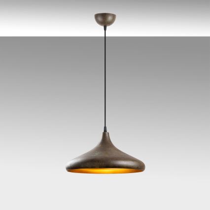 Suspension filaire BAREK 1xE27/40W/230V gris