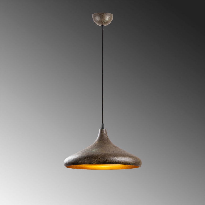Suspension filaire BAREK 1xE27/40W/230V gris
