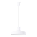 Suspension filaire BILO 1xE27/15W/230V d. 35 cm blanc