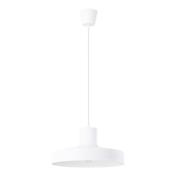 Suspension filaire BILO 1xE27/15W/230V d. 35 cm blanc