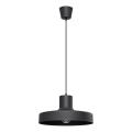 Suspension filaire BILO 1xE27/15W/230V d. 35 cm noir