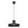 Suspension filaire BILO 1xE27/15W/230V d. 35 cm noir