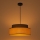 Suspension filaire BOHO 1xE27/60W/230V marron/beige