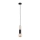 Suspension filaire BOLID 1xE27/60W/230V doré/noir