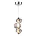 Suspension filaire BOLLA LED/12W/230V d. 16 cm fumé