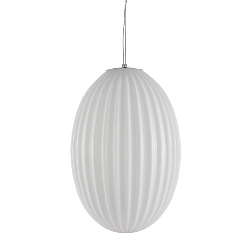 Suspension filaire BRAGA 1xE27/60W/230V blanc