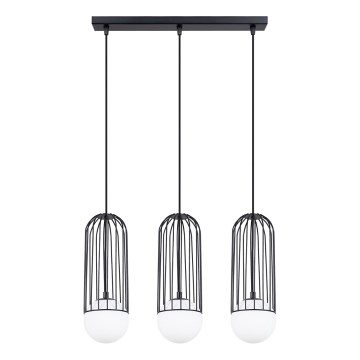 Suspension filaire BRINA 3xG9/8W/230V noir
