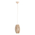 Suspension filaire BURI 1xE27/15W/230V beige