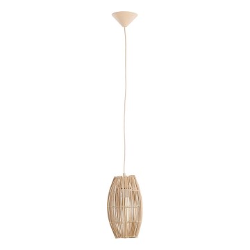 Suspension filaire BURI 1xE27/15W/230V beige
