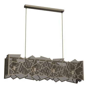 Suspension filaire CAMO 4xE27/15W/230V doré