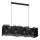 Suspension filaire CAMO 4xE27/15W/230V noir