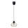 Suspension filaire CEED GOLD 1xE27/60W/230V d. 17,5 cm noir/doré