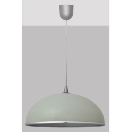 Suspension filaire CIRCLE 1xE27/15W/230V gris
