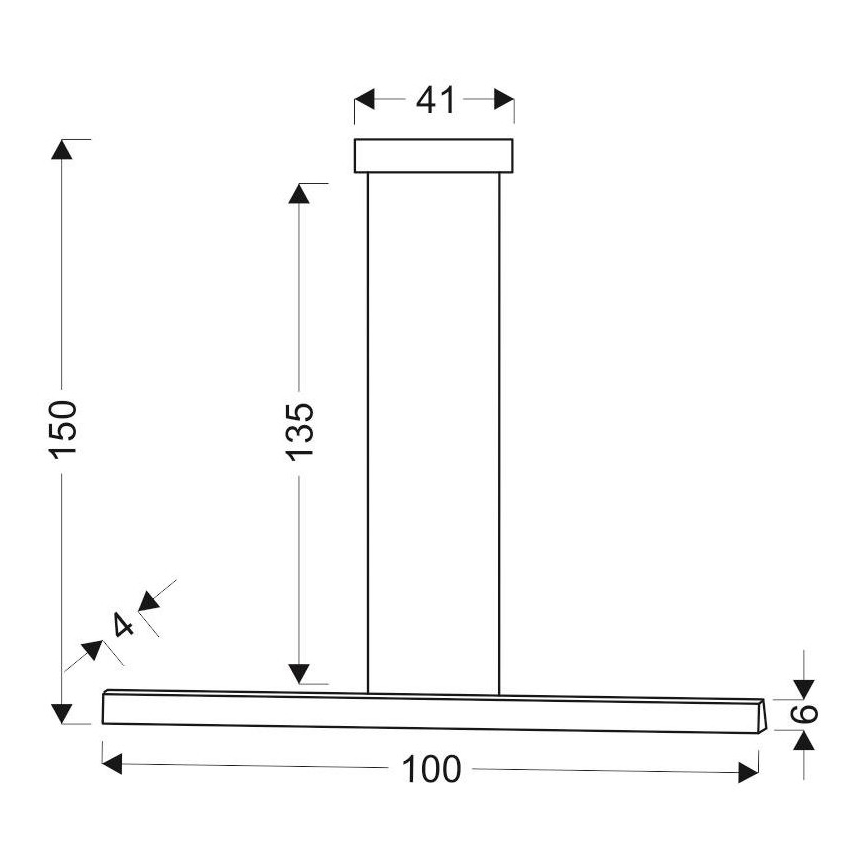 Suspension filaire COCONUT LED/28W/230V