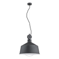 Suspension filaire CORA 1xE27/15W/230V gris
