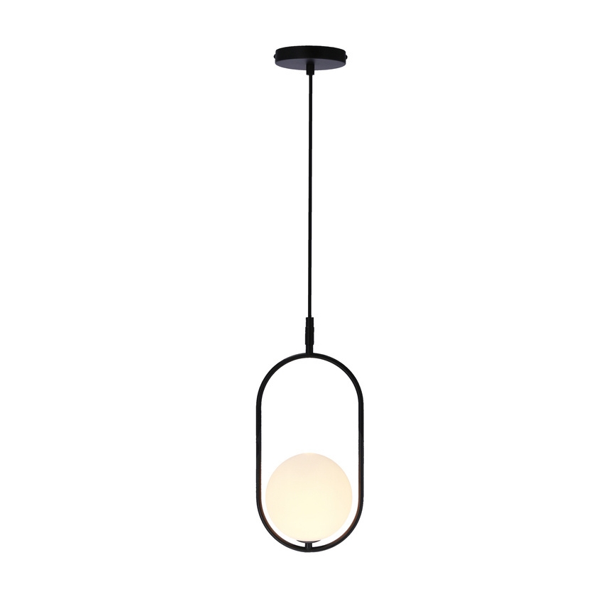 Suspension filaire CORDEL 1xG9/28W/230V noire