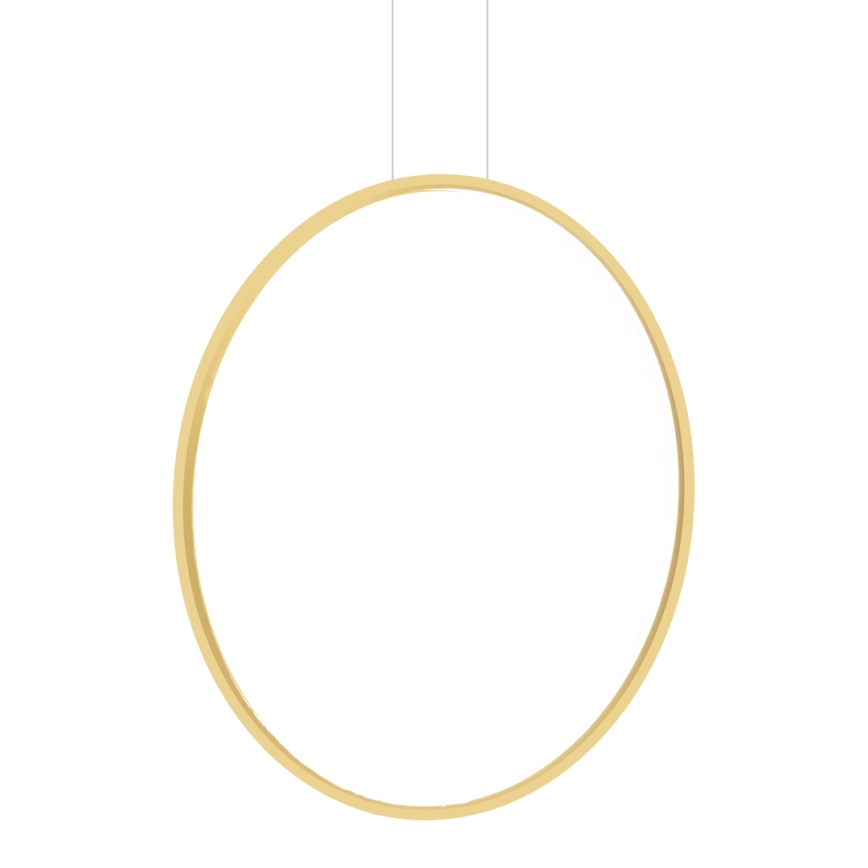Suspension filaire de salle de bain SATURNO LED/46W/230V d. 80 cm IP44 doré