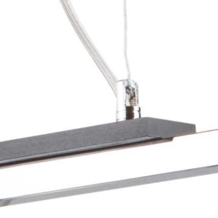 Suspension filaire ELA 3xE27/60W/230V hêtre