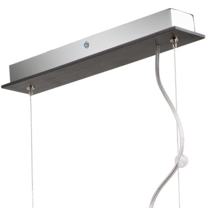 Suspension filaire ELA 3xE27/60W/230V hêtre