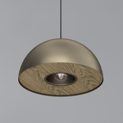 Suspension filaire ELGUND 1xE27/15W/230V d. 35 cm laiton